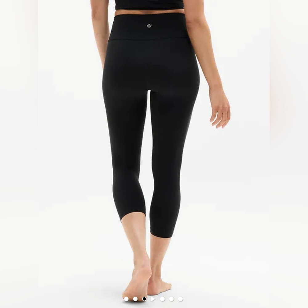NWT Athleta Transcend High Rise Capri Size S/P In Black - Picture 8 of 8